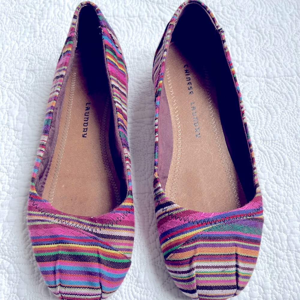 Chinese Laundry Multicoloured Flats - Size 7